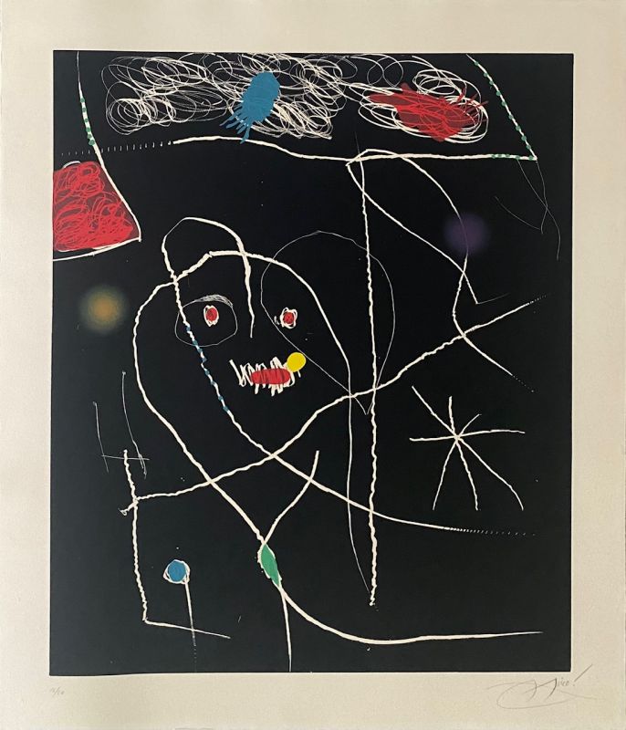 El Pi De Formentor (Eau-forte et aquatinte) - Joan  MIRO
