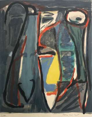 Sans Titre (Lithograph) - Bram   VAN VELDE