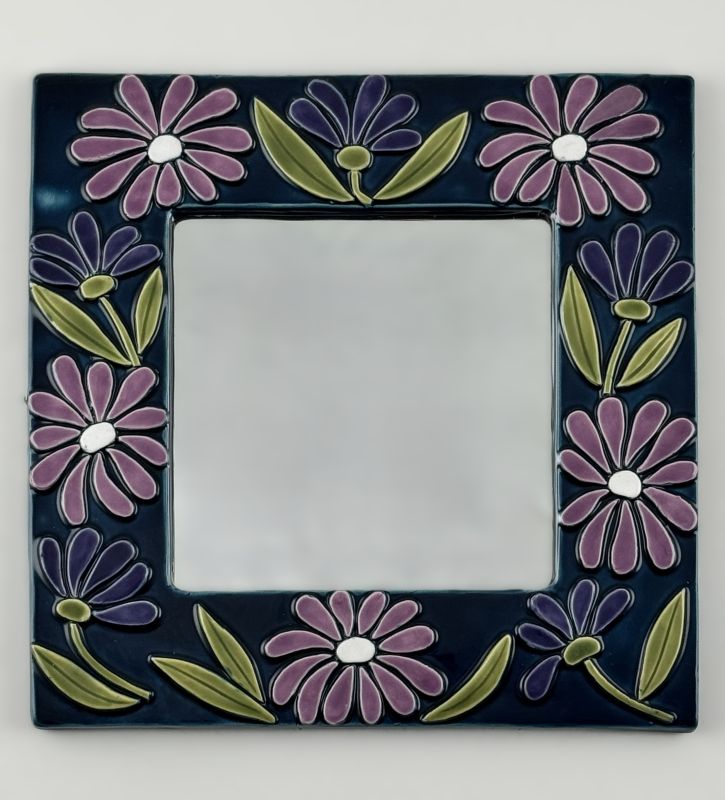 Square mirror (Ceramic) - Mithé ESPELT
