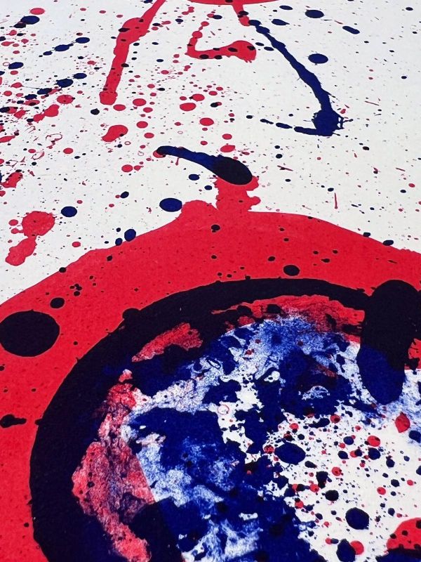 Sans titre (SF 49) (Lithographie) - Sam FRANCIS