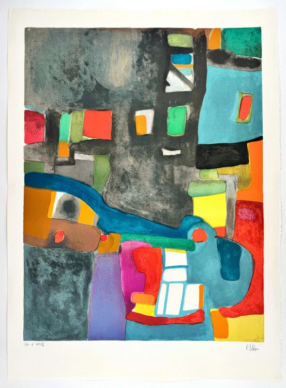 Grisande (Lithograph) - Maurice ESTEVE