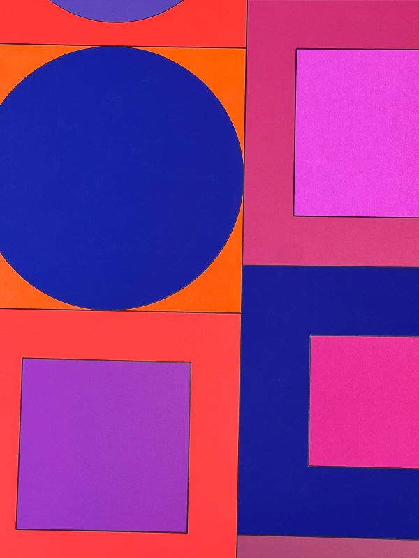 Granat (Silksreen) - Victor  VASARELY