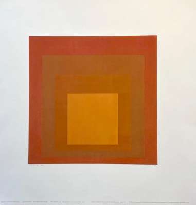 Homage to the Square : MMA-2 (Siebdruck) - Josef ALBERS