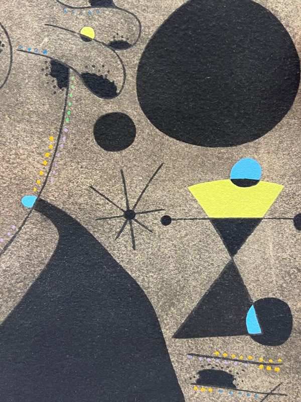 Frau in der Nacht (KConstellations) (Schablone) - Joan  MIRO