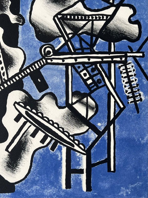 Paysage 48 (Litografía) - Fernand LEGER