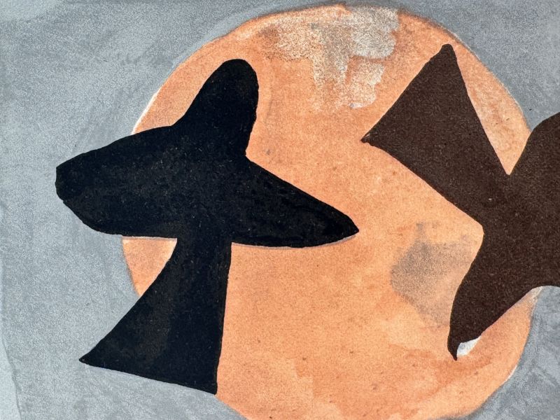 Soleil et Lune II (Lithographie) - Georges BRAQUE