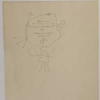 L'oiseau migrateur (Constellations) (Pochoir) — Joan MIRO — Vue arrière