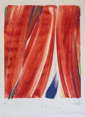 Rideau de la Comédie Française (Lithographie) - Olivier DEBRE