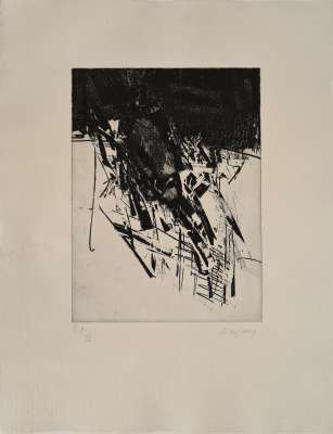 Untitled (Etching) - André MARFAING