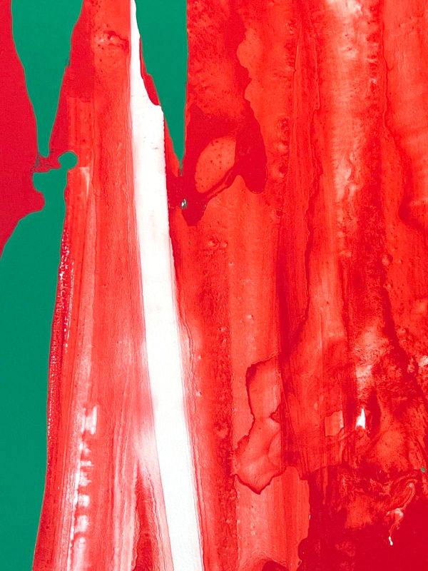 Xian rouge et orange (Litografía) - Olivier DEBRE