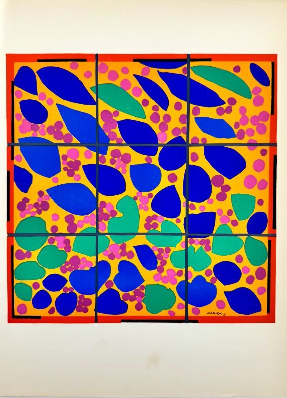 Lierre en fleurs (Lithographie) - Henri  MATISSE