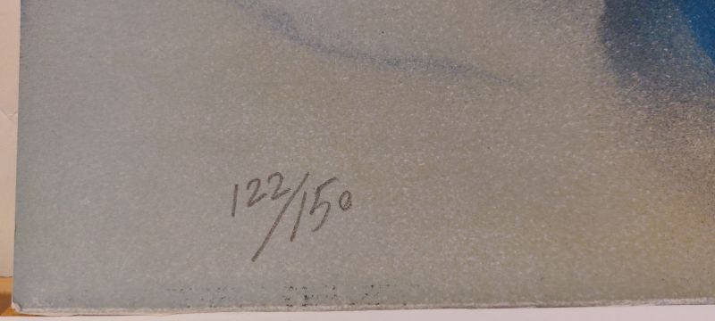 Composition V (Lithographie) - Teh-Chun CHU