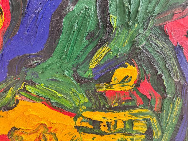 Sin t&iacute;tulo (Óleo sobre tela (moderno)) - Bengt LINDSTROM