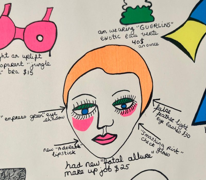 Dear Diana (Siebdruck) - Niki DE SAINT PHALLE