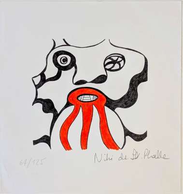 Le Golem - Jerusalem (Litografía) - Niki DE SAINT PHALLE