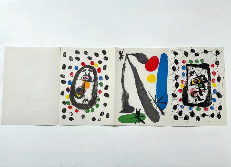 Dibujos y Litografias From Papeles de Son Armadans in the Collection of Juan de Juanes (Farblithographie) - Joan  MIRO