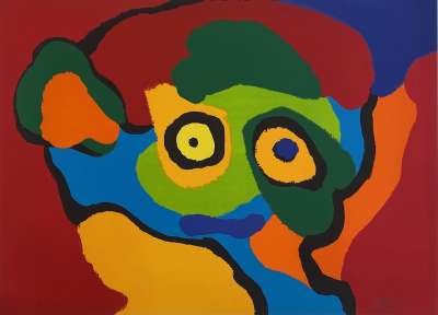 Sans Titre (Lithographie) - Karel APPEL