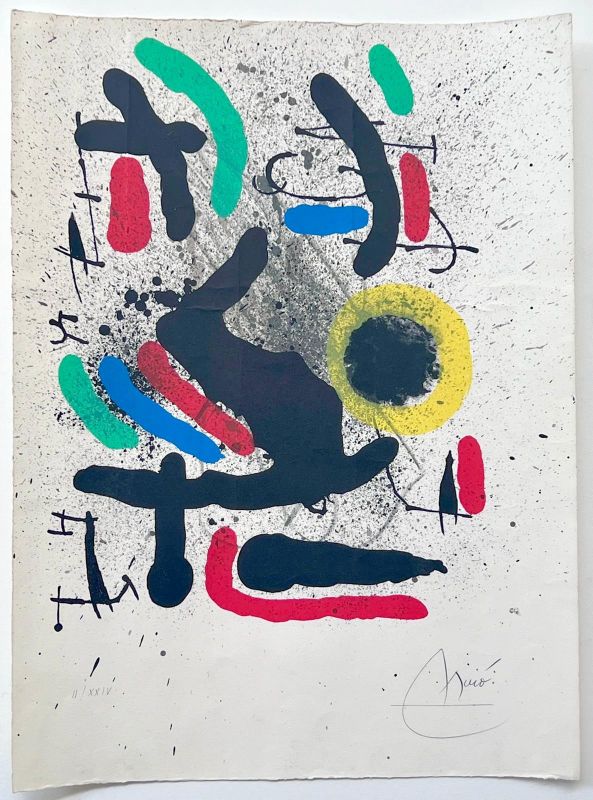 Liberté des libertés (Lithograph) - Joan  MIRO