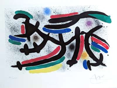 Miro Lithographe I (Lithographie) - Joan  MIRO