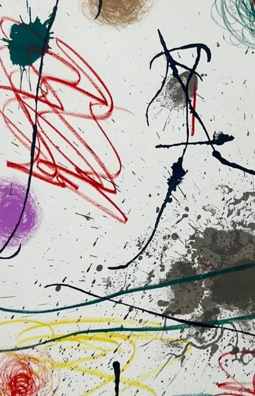 Quelques fleurs pour des amis (Litografía) - Joan  MIRO