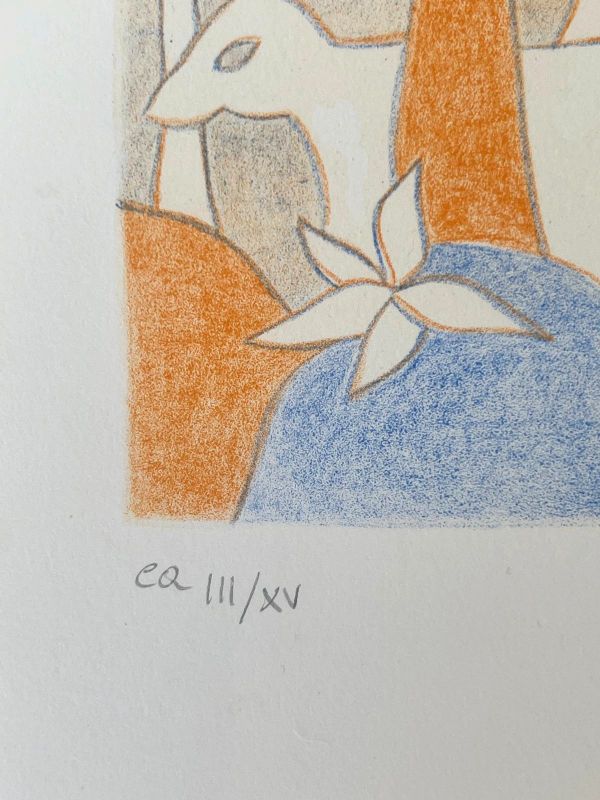 Phénomènes I (Lithographie) - Sara FRATINI