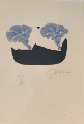 Les Volubilis (Lithograph) - Georges BRAQUE
