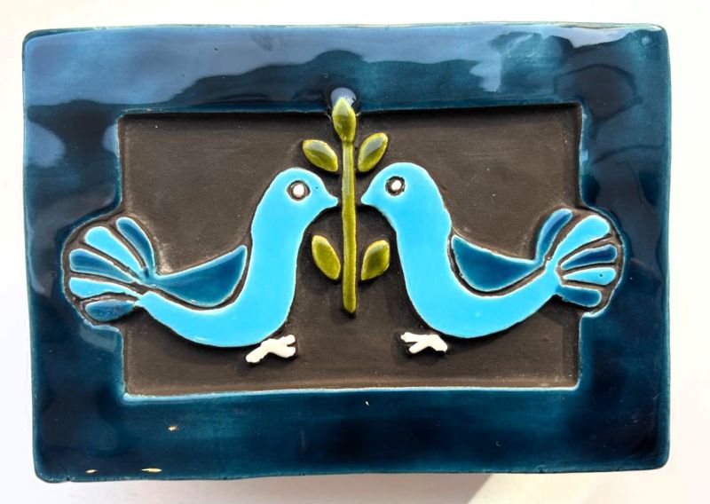 Boîte Oiseaux (Céramique) - Mithé ESPELT