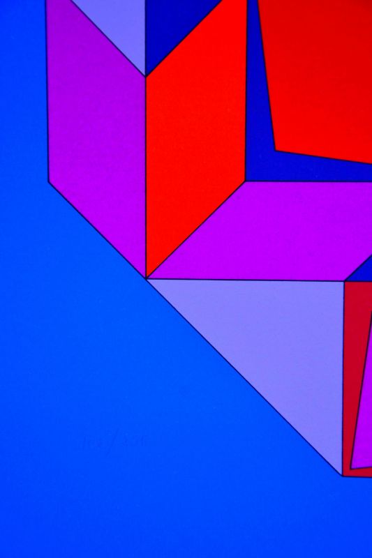 Microcosmos (Silkscreen) - Victor  VASARELY