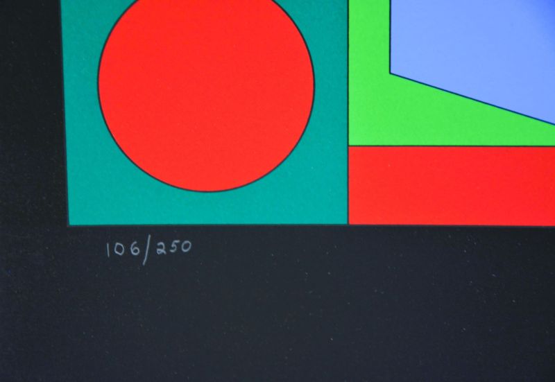 Microcosmos (Sérigraphie) - Victor  VASARELY