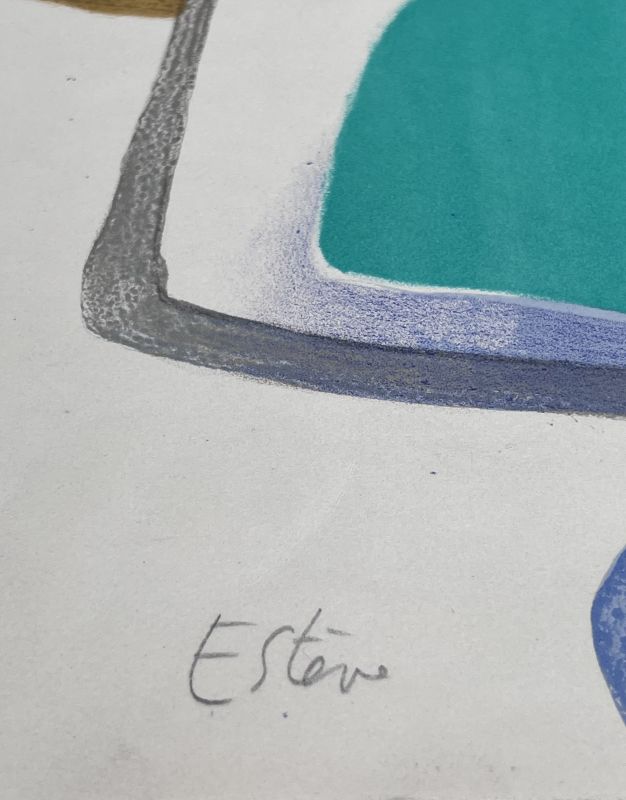 Grand Pavois (Lithographie) - Maurice ESTEVE