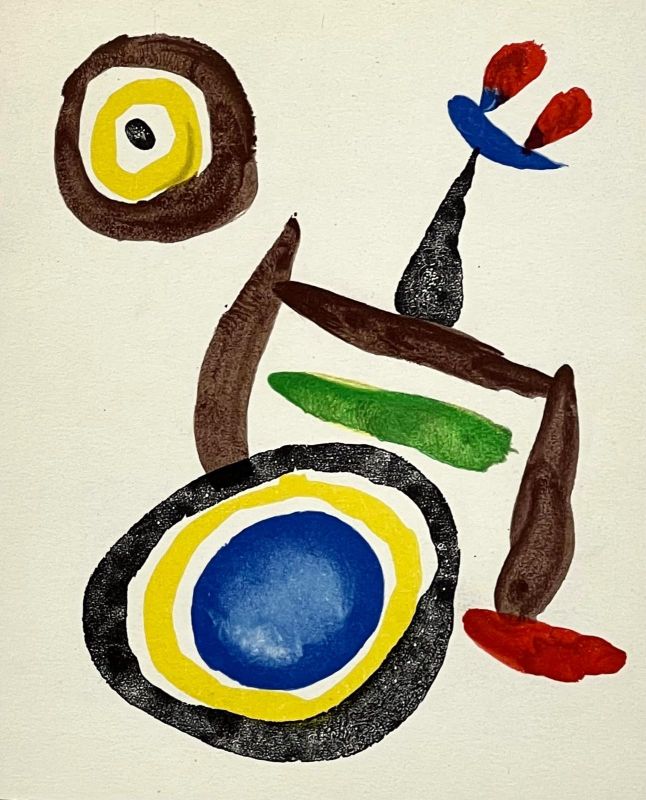 AQUARELLES Album "Femmes" Haï-ku (Lithographie) - Joan  MIRO