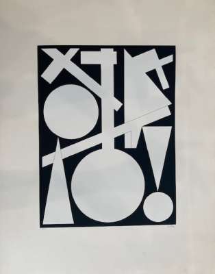 Fin (Sérigraphie) - Auguste HERBIN