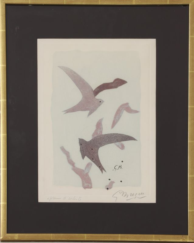 Paroles peintes (Eau-forte) - Georges BRAQUE