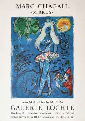 Zirkus (Plakat) - Marc CHAGALL