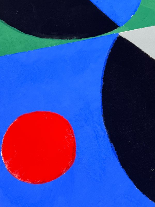 Po&eacute;sie de mots, po&eacute;sie de couleurs (Pochoir) - Sonia DELAUNAY