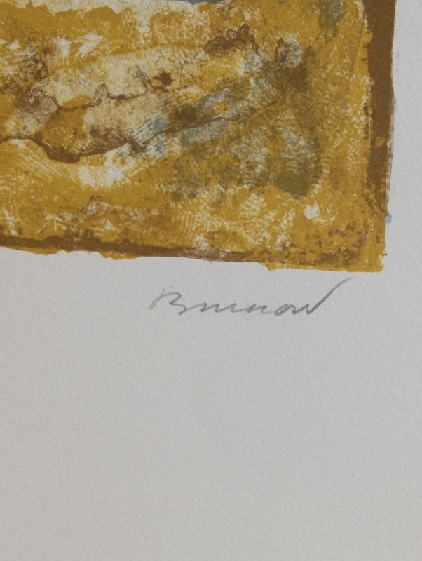 Everything in its own time (Lithograph) — Pierre-Marie BRISSON — Signature detail
