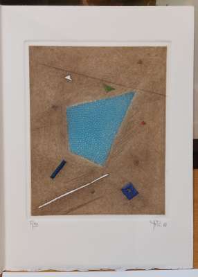 Carte de V&oelig;ux Jacqueline de Champvallins (Engraving) - Arthur Luiz  PIZA