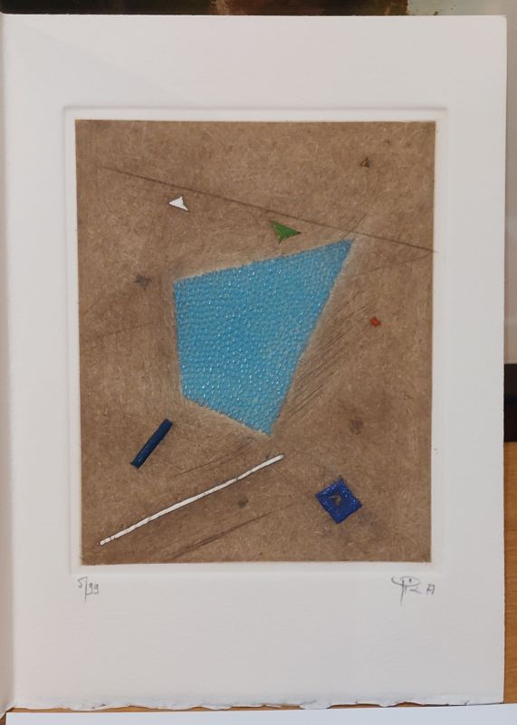 Carte de V&oelig;ux Jacqueline de Champvallins (Engraving) - Arthur Luiz  PIZA