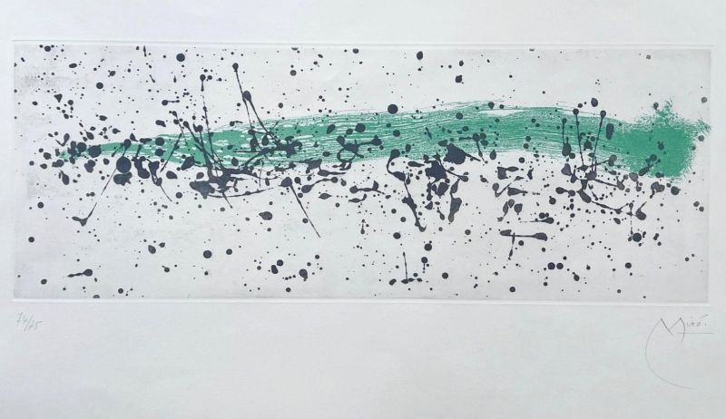 Ouvrage du vent I (Aquatint) - Joan  MIRO