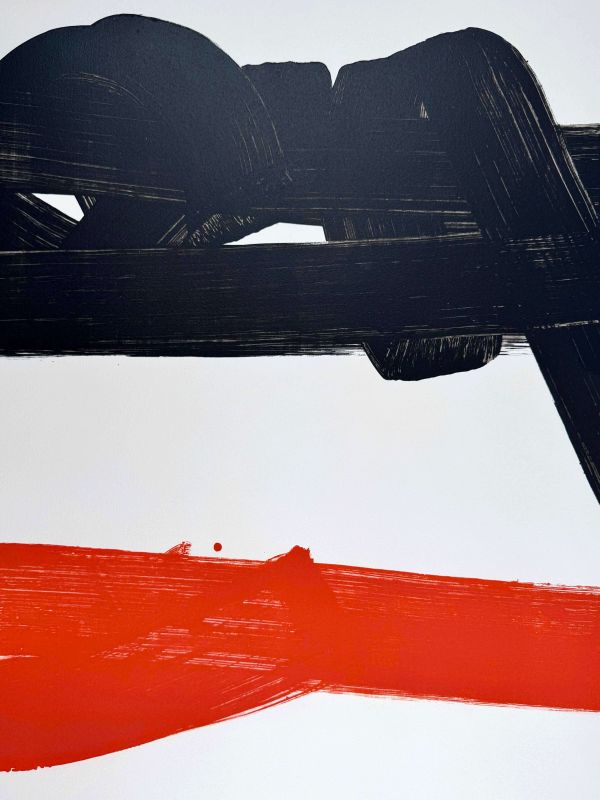 Lithographie n&deg;27 (Lithographie) - Pierre  SOULAGES