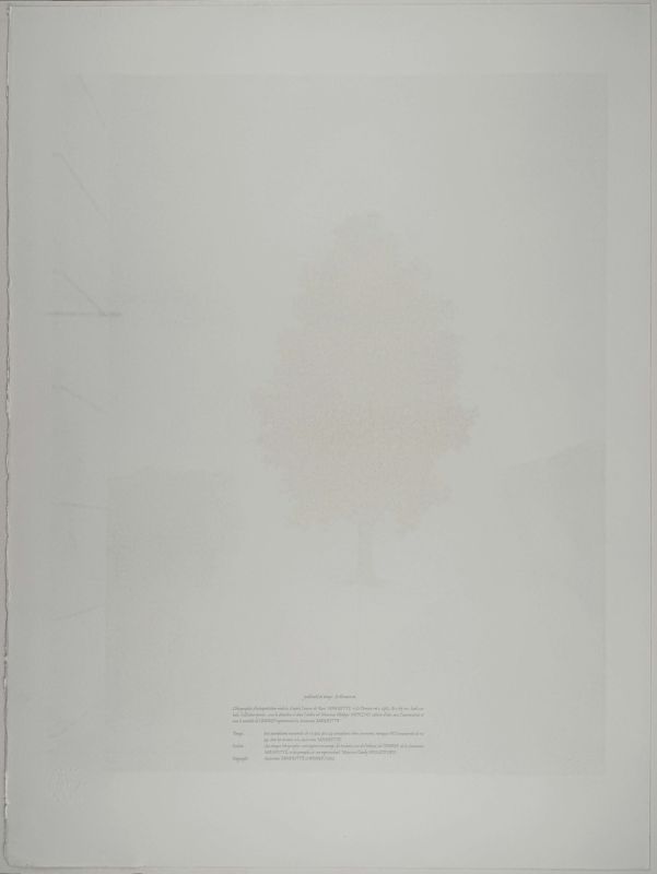 Le dernier cri (Farblithographie) — René MAGRITTE — Rückansicht
