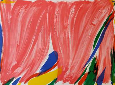 Signe-paysage (Lithographie) - Olivier DEBRE