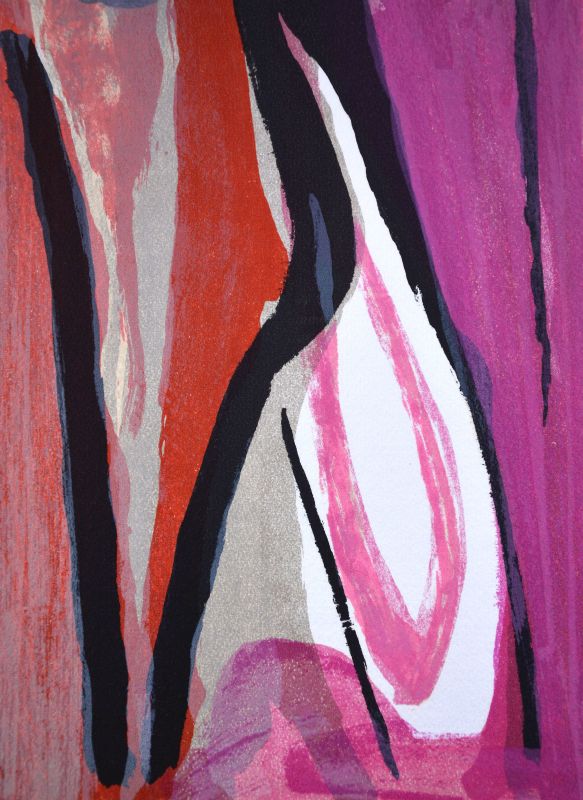 En sus voces, las aguas (Litografía) - Bram   VAN VELDE