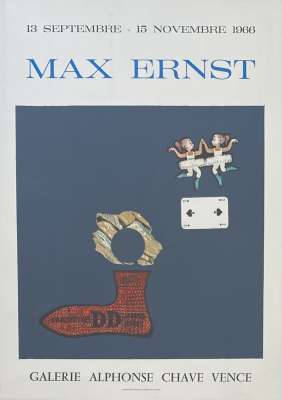 Galerie Alphonse Chave - Vence (Affiche) - Max ERNST