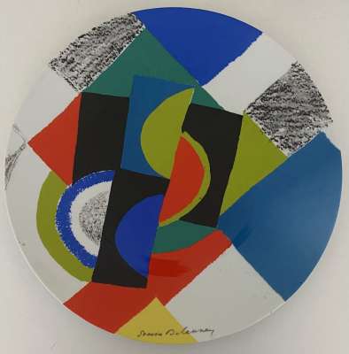 Rythmes circulaires (Porcelaine) - Sonia DELAUNAY