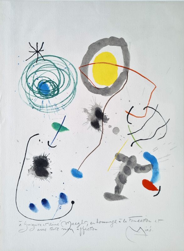 Quelques fleurs pour des amis (Facsimile) - Joan  MIRO