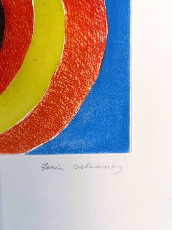 Plougastel (Aguafuerte y aguatinta) - Sonia DELAUNAY