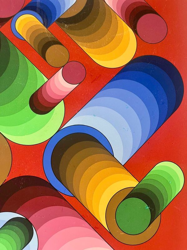 Oslop (Sérigraphie) - Victor  VASARELY