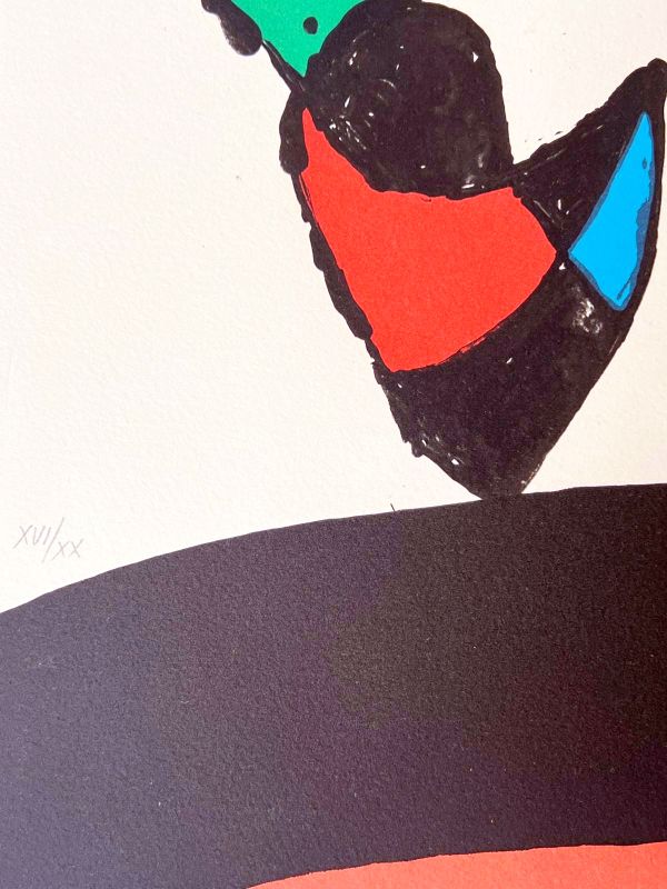 Montroig I (Lithograph) - Joan  MIRO