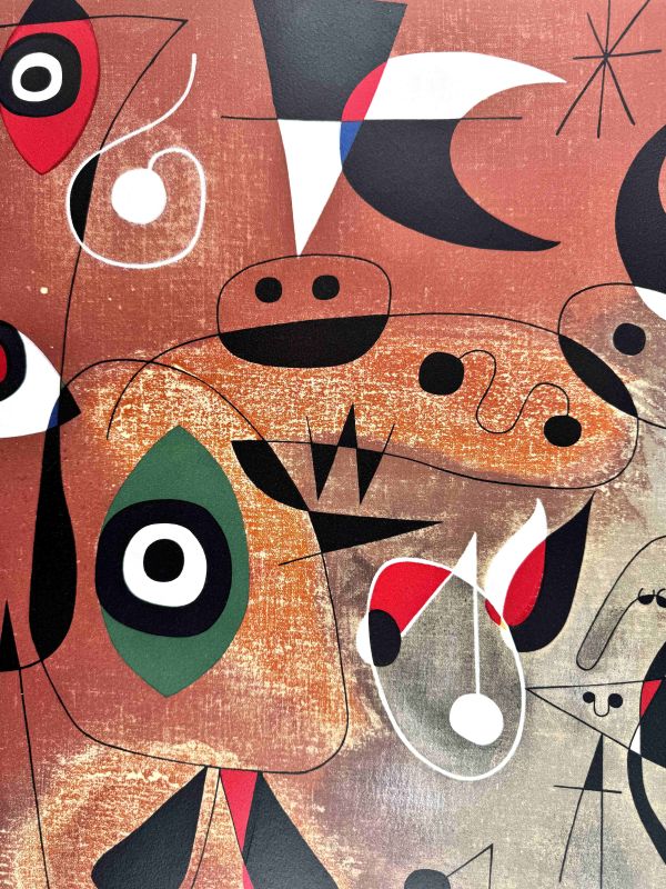 Mujeres, P&aacute;jaros, Estrella (Litografía) - Joan  MIRO
